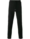 Dolce & Gabbana Black Drawstring Track Pant In Black