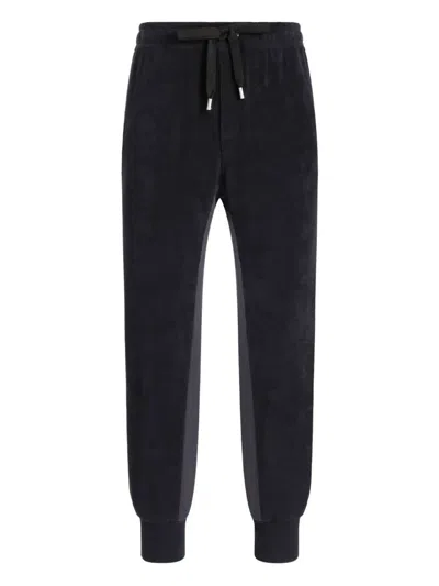 Dolce & Gabbana Drawstring Track Pants In Black