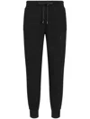 Dolce & Gabbana Dg Essential Technical Jersey Track Trousers In Black
