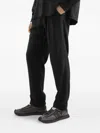 Dolce & Gabbana Camo-stripe Drawstring-waist Track Pants In Gray