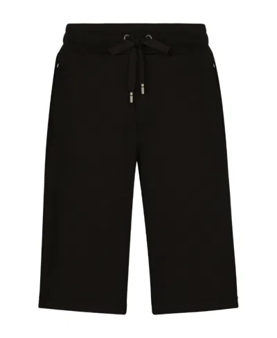 DOLCE & GABBANA DOLCE  GABBANA THIGH-LENGTH DRAWSTRING TRACK SHORTS