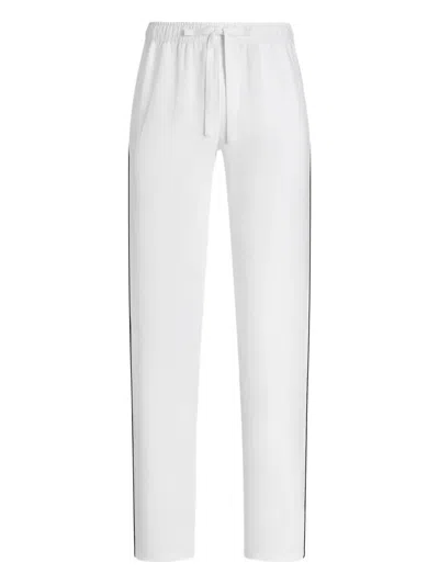Dolce & Gabbana Drawstring Trousers In White