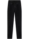 Dolce & Gabbana Drawstring Trousers In Black