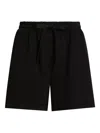 Dolce & Gabbana Drawstring-waist Shorts In Black