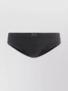 Dolce & Gabbana Drawstring Waist Swim Briefs In Transparent
