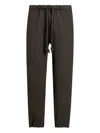 Dolce & Gabbana Drawstring-waist Track Pants In Brown
