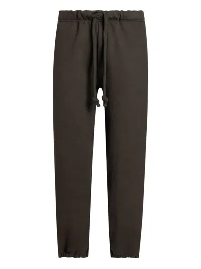 Dolce & Gabbana Drawstring-waist Track Pants In Brown