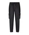 Dolce & Gabbana Drawstring-waist Track Trousers In Black