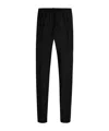 Dolce & Gabbana Joggers In Herringbone Jersey In Black