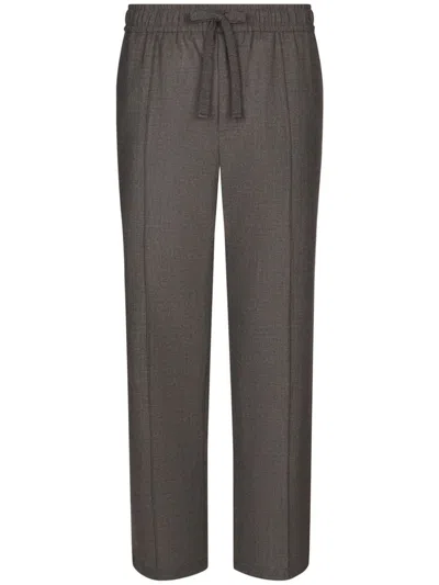 DOLCE & GABBANA WOOL TRACK PANTS