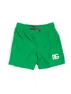 Dolce & Gabbana Drawstring-waistband Shorts In Green