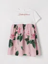 Dolce & Gabbana Floral Print T-shirt Dress In Multicolor