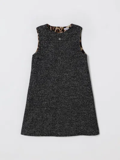 Dolce & Gabbana Dress  Kids Color Multicolor In Black