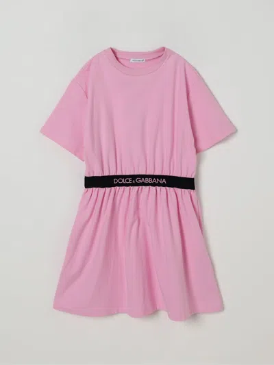 Dolce & Gabbana Dress  Kids Color Pink