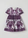 Dolce & Gabbana Dress  Kids Color Violet In Purple