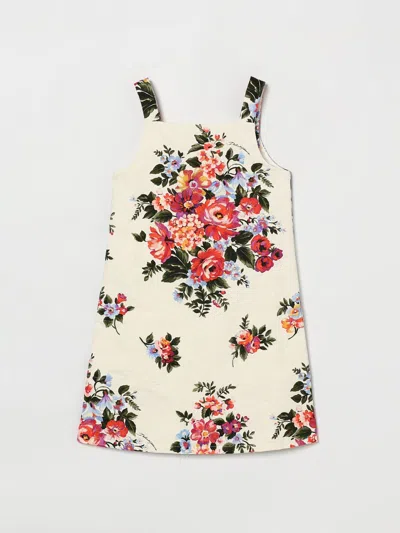 Dolce & Gabbana Dress  Kids Color White In Multi