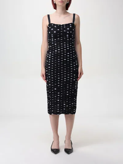 DOLCE & GABBANA DRESS DOLCE & GABBANA WOMAN COLOR BLACK,F77450002