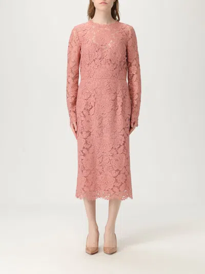 DOLCE & GABBANA DRESS DOLCE & GABBANA WOMAN COLOR PINK,G56540010
