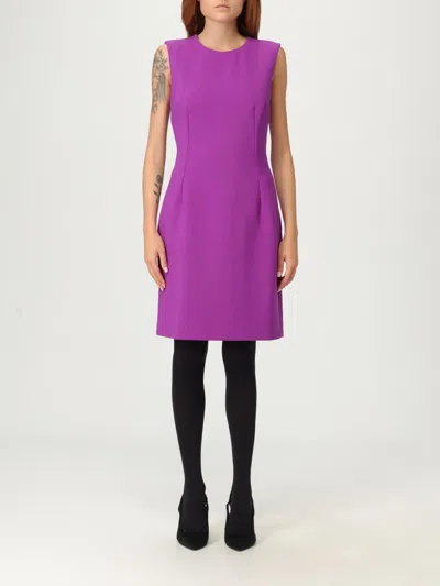 DOLCE & GABBANA DRESS DOLCE & GABBANA WOMAN COLOR VIOLET,H19166019