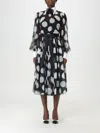 Dolce & Gabbana Polka-dot Print Dress In White