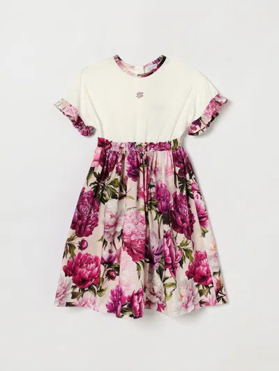 Dolce & Gabbana Dress Kids Color Orange