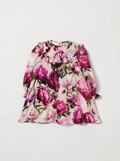 Dolce & Gabbana Dress Kids Color Pink