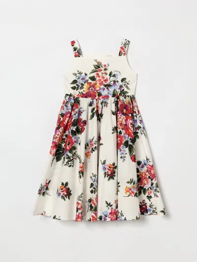 Dolce & Gabbana Dress Kids  In Multi