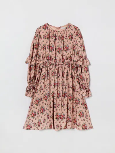 Dolce & Gabbana Dress  Kids Color Multicolor In Pink