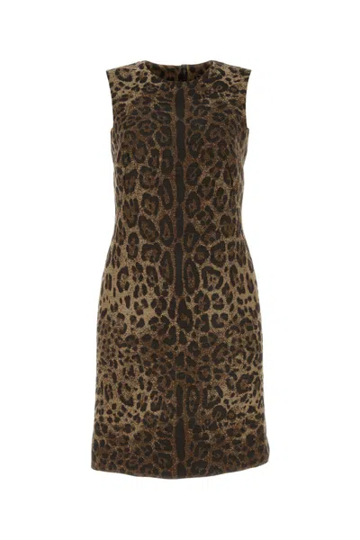 Dolce & Gabbana Dress In Tessaccoppiatodoub