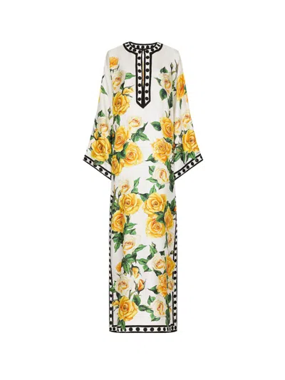 Dolce & Gabbana Dress In Yellow