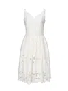 Dolce & Gabbana Floral Embroidered Cutout Midi-dress