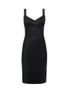 Dolce & Gabbana Mini Dress In Black