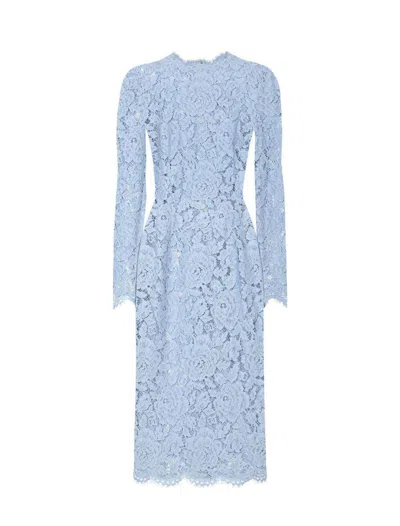 Dolce & Gabbana Dresses In Glicine Viola Chiari