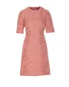 Dolce & Gabbana Vestido Largo In Pink