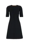 Dolce & Gabbana Black Brocade Dress