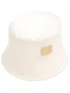 Dolce & Gabbana Drill Logo-appliqué Bucket Hat In White