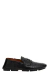 Dolce & Gabbana Dg Logo Embossed-crocodile Leather Loafers