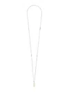Dolce & Gabbana Drop Necklace In Metallic