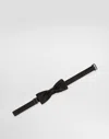 Dolce & Gabbana Duchesse Bow Tie In Black