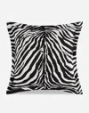 Dolce & Gabbana Duchesse Cotton Cushion Large Multicolor Unisex Onesize In Multicolor