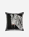 Dolce & Gabbana Duchesse Cotton Cushion Medium Multicolor Unisex Onesize In Multicolor