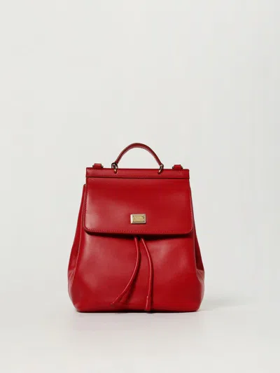Dolce & Gabbana Duffel Bag  Kids Color Red