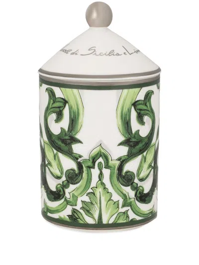 DOLCE & GABBANA WHITE PORCELAIN SCENTED CANDLE