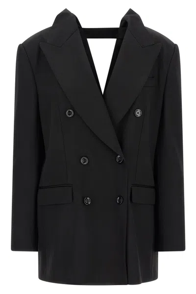 Dolce & Gabbana Duplex Blazer In Black