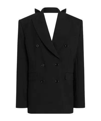 Dolce & Gabbana Dolce  Gabbana Duplex Double-breasted Blazer In Black