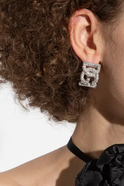 DOLCE & GABBANA DOLCE & GABBANA EARRINGS WITH LOGO