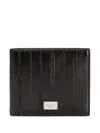 Dolce & Gabbana Eel Crocodile-effect Bifold Wallet