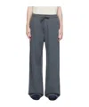 Dolce & Gabbana Elastic Drawstring Sweatpants In Gray