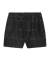 Dolce & Gabbana Elastic Waist Shorts In Black