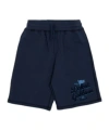 Dolce & Gabbana Elastic Waist Shorts In Black